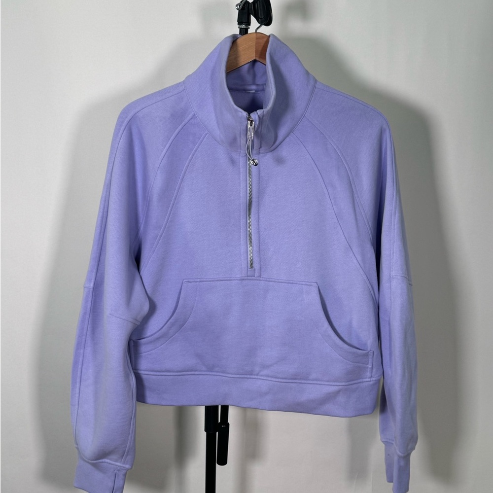 NWOT Lululemon Scuba Oversized Funnel Neck Half Zip